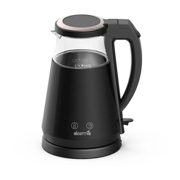 Чайник электрический Deerma DEM-SH90W, черный